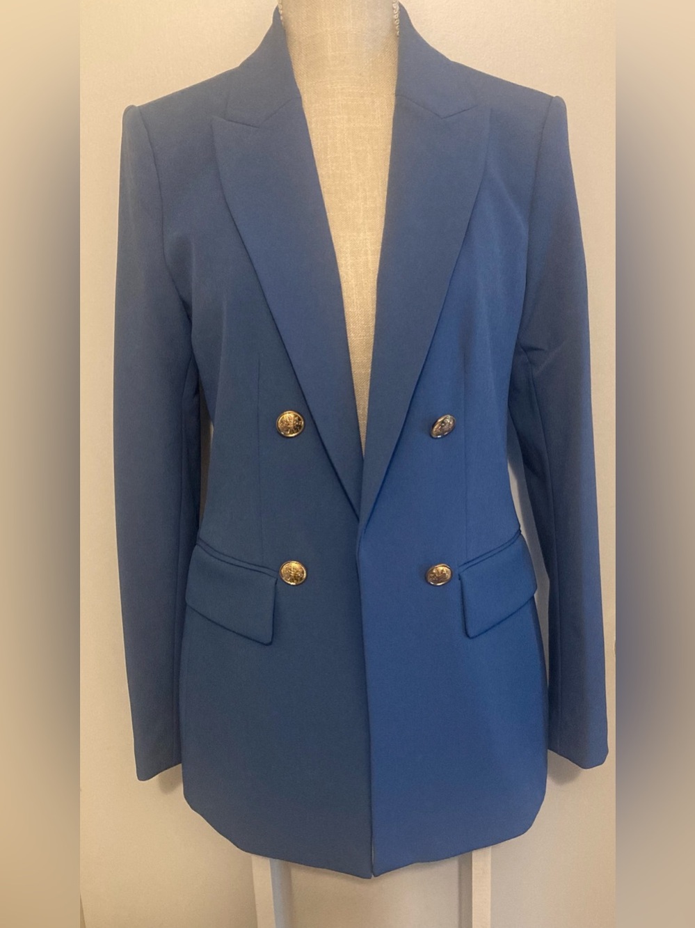 Elie Tahari Open Front Blazer in Neptune